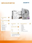 Płyta główna X870 A ELITE WF7 ICE AM 5 4DDR5 HDMI/USB-C ATX Płyta główna X870 A ELITE WF7 ICE AM 5 4DDR5 HDMI/USB-C ATX
