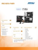 Płyta główna PRO X870-P WIFI AM5 4DDR5 ATX Płyta główna PRO X870-P WIFI AM5 4DDR5 ATX