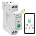Przekaźnik Wi-Fi 63A na szynę DIN z licznikiem energii elektrycznej | TUYA | SMART LIFE Przekaźnik Wi-Fi 63A na szynę DIN z licznikiem energii elektrycznej | TUYA | SMART LIFE