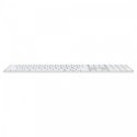 Klawiatura Magic Keyboard z Touch ID i polem numerycznym dla modeli Maca z czipem Apple - angielski (międzynarodowy) - białe kla Klawiatura Magic Keyboard z Touch ID i polem numerycznym dla modeli Maca z czipem Apple - angielski (międzynarodowy) - białe kla