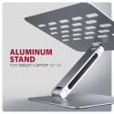 STND-LQ Podstawa do laptopów aluminiowa 10-16" cali, regulowane kąty nachylenia STND-LQ Podstawa do laptopów aluminiowa 10-16" cali, regulowane kąty nachylenia