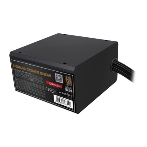 Zasilacz ATX 650W aktywne PFC 12 cm fan 80+Bronze color box Zasilacz ATX 650W aktywne PFC 12 cm fan 80+Bronze color box