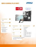 Płyta główna B850 GAMING PLUS WIFI A M5 4DDR5 ATX Płyta główna B850 GAMING PLUS WIFI A M5 4DDR5 ATX
