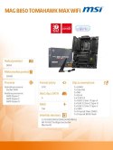 Płyta główna MAG B850 TOMAHAWK MAX WIFI AM5 4DDR5 ATX Płyta główna MAG B850 TOMAHAWK MAX WIFI AM5 4DDR5 ATX