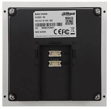 Moduł wyświetlacza DAHUA VTO4202F-MS Moduł wyświetlacza DAHUA VTO4202F-MS