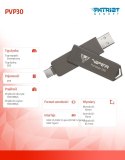 Dysk zewnętrzny SSD 2TB PVP30 Duo Compact 1000/1000 MB/s USB 3.2 USB-C Dysk zewnętrzny SSD 2TB PVP30 Duo Compact 1000/1000 MB/s USB 3.2 USB-C