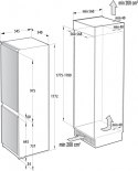 Chłodziarko-zamrażarka NRKI517E61WF Chłodziarko-zamrażarka NRKI517E61WF