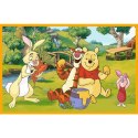 Puzzle 2x24 elementy Kubuś Puchatek Dzień w ogrodzie Puzzle 2x24 elementy Kubuś Puchatek Dzień w ogrodzie