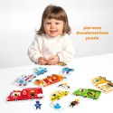 Układanka Puzzle do pary - Auta Układanka Puzzle do pary - Auta