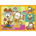 Puzzle 4w1 Garfield kocha lazanie Puzzle 4w1 Garfield kocha lazanie