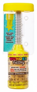 Masa plastyczna Wonder Factory Never Dry Dough, żółty Masa plastyczna Wonder Factory Never Dry Dough, żółty
