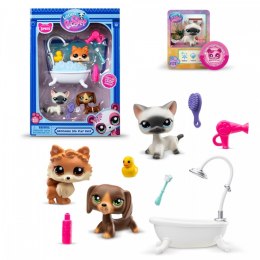 Zestaw Littlest Pet Shop G7 S3 SPA z 3 figurkami