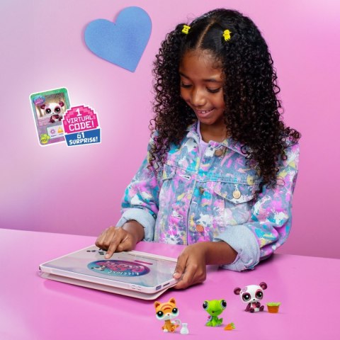 Zestaw figurek Littlest Pet Shop G7 S3 Pet Trios Tuba 3-pak Zestaw figurek Littlest Pet Shop G7 S3 Pet Trios Tuba 3-pak