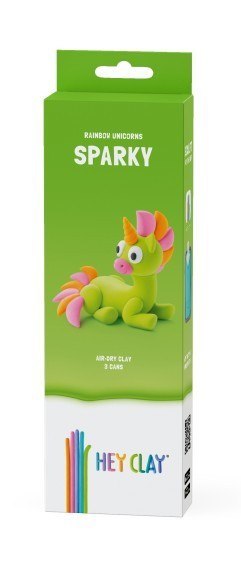 Masa plastyczna JEDNOROŻCE SPARKY 3PAK CEE