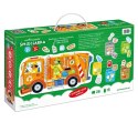 Puzzle Moto - Śmieciarka 26 elementów Puzzle Moto - Śmieciarka 26 elementów