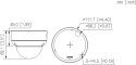 Kamera IP Dahua IPC-HDBW3649E-AS-IL-0280B Kamera IP Dahua IPC-HDBW3649E-AS-IL-0280B