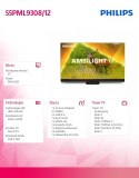 Telewizor 55 cali MINI LED 55PML9308/12 Telewizor 55 cali MINI LED 55PML9308/12