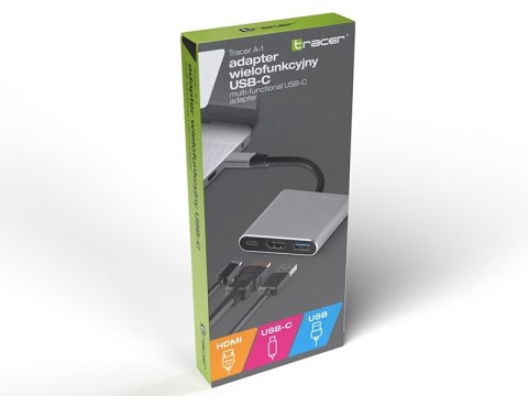Adapter A-1 USB-C HDMI 4k, USB 3.0, PDW 100W Adapter A-1 USB-C HDMI 4k, USB 3.0, PDW 100W
