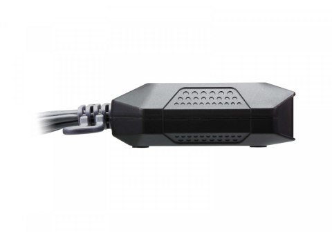 Przełącznik KVM z 2 portami USB 4K HDMI ze zdalnym selektorem portów Przełącznik KVM z 2 portami USB 4K HDMI ze zdalnym selektorem portów