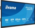Monitor 86 cali TE8615A-B1AG IPS,4K,40pkt,550cd,DeepContrast-IR+, HDMI x2,DP,USB-C, 2 x 20W, OPS Slot x1, 5xUSB, 2xRJ45,8-Arr