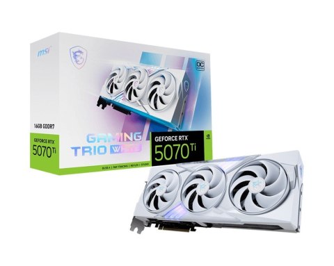 Karta graficzna GeForce RTX 5070 Ti 16G GAMING OC WHITE Karta graficzna GeForce RTX 5070 Ti 16G GAMING OC WHITE