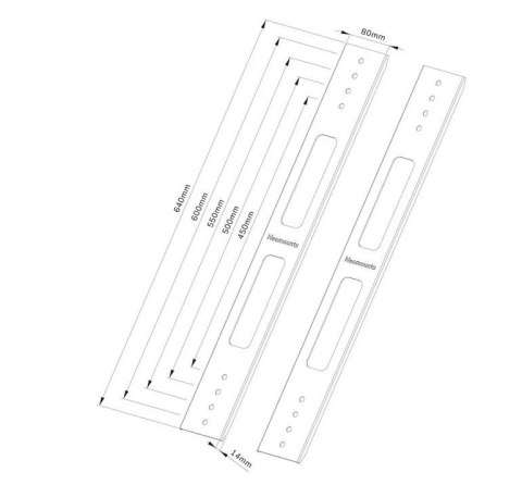 Uchwyt AWL-250BL16 800X450-600 ADPATER VESA Uchwyt AWL-250BL16 800X450-600 ADPATER VESA