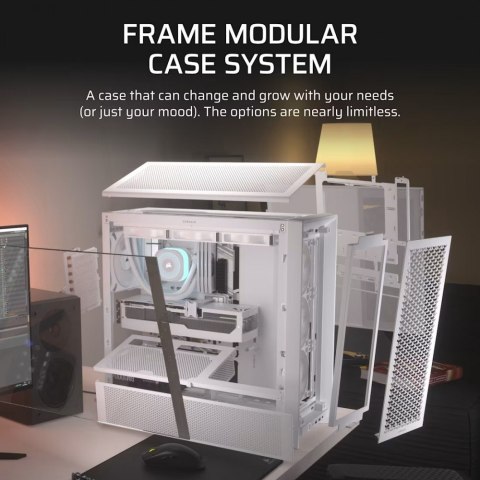 Obudowa FRAME 4000D RS White Mid Tower ATX Obudowa FRAME 4000D RS White Mid Tower ATX