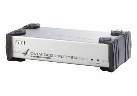 Rozdzielacz wideo 4 porty DVI/Audio Splitter Rozdzielacz wideo 4 porty DVI/Audio Splitter