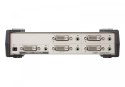 Rozdzielacz wideo 4 porty DVI/Audio Splitter
