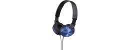 Słuchawki handsfree, mikrofon MDR-ZX310AP niebieskie