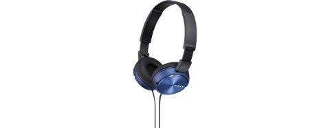 Słuchawki handsfree, mikrofon MDR-ZX310AP niebieskie Słuchawki handsfree, mikrofon MDR-ZX310AP niebieskie
