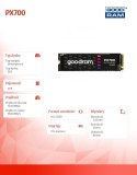 Dysk SSD PX700 2TB M.2 PCIe 2280 4x4 7400/6500MB/s