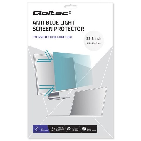 Filtr światła niebieskiego 23.8 cala | 16:9 | Ochrona wzroku | Anti Glare | Matowy | na monitor Filtr światła niebieskiego 23.8 cala | 16:9 | Ochrona wzroku | Anti Glare | Matowy | na monitor