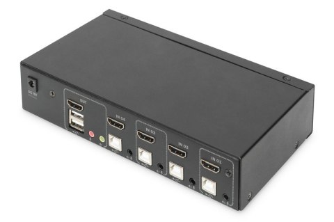 Przełącznik KVM 4 portowy HDMI, 4K 30Hz Przełącznik KVM 4 portowy HDMI, 4K 30Hz