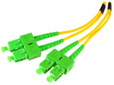 PATCHCORD ŚWIATŁOWODOWY SM 5M DUPLEX 9/125, SC/APC-SC/APC 3MM PATCHCORD ŚWIATŁOWODOWY SM 5M DUPLEX 9/125, SC/APC-SC/APC 3MM