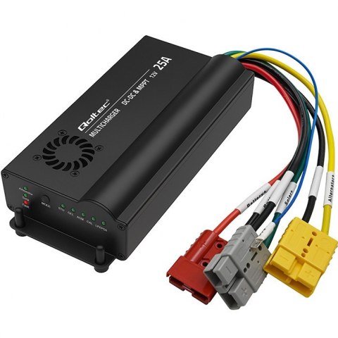 Automatyczna Ładowarka DC-DC 12V z regulatorem MPPT | 25A | LiFePO4 AGM GEL STD Automatyczna Ładowarka DC-DC 12V z regulatorem MPPT | 25A | LiFePO4 AGM GEL STD