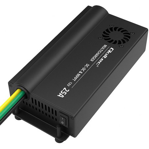 Automatyczna Ładowarka DC-DC 12V z regulatorem MPPT | 25A | LiFePO4 AGM GEL STD Automatyczna Ładowarka DC-DC 12V z regulatorem MPPT | 25A | LiFePO4 AGM GEL STD