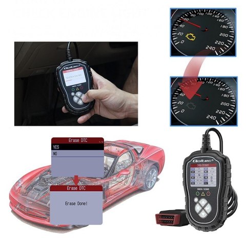 Cyfrowy Tester diagnostyczny ProLine | OBDII EOBD | 8V-25V | DualSystem Cyfrowy Tester diagnostyczny ProLine | OBDII EOBD | 8V-25V | DualSystem