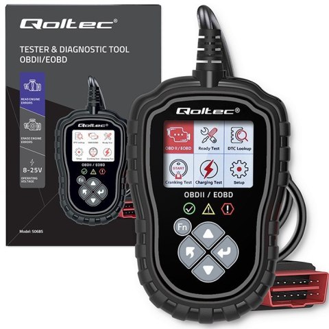 Cyfrowy Tester diagnostyczny ProLine | OBDII EOBD | 8V-25V | DualSystem Cyfrowy Tester diagnostyczny ProLine | OBDII EOBD | 8V-25V | DualSystem