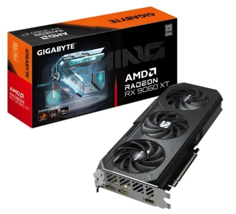 Karta graficzna Radeon RX 9060 XT GAMING OC 16G GV-R9060XTGAMING OC-16G Karta graficzna Radeon RX 9060 XT GAMING OC 16G GV-R9060XTGAMING OC-16G