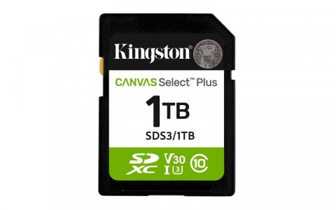 Karta pamięci SD 1TB Canvas Select Plus Gen3 150MB/s Karta pamięci SD 1TB Canvas Select Plus Gen3 150MB/s