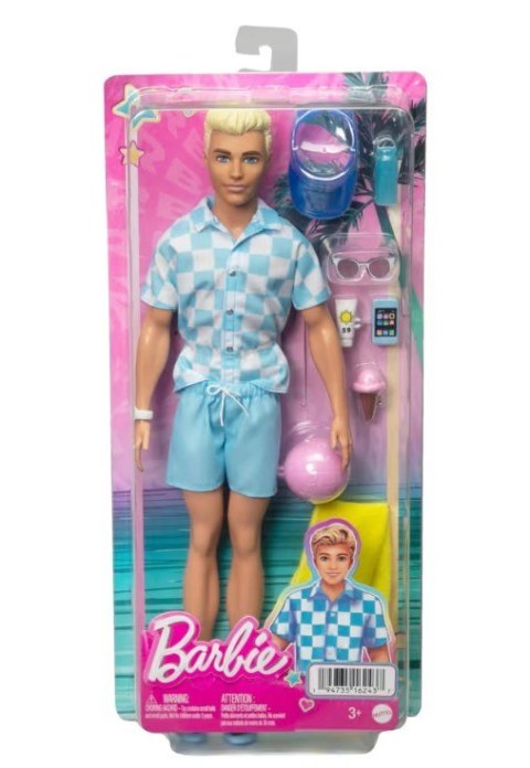 Lalka Barbie Ken na plaży Lalka Barbie Ken na plaży