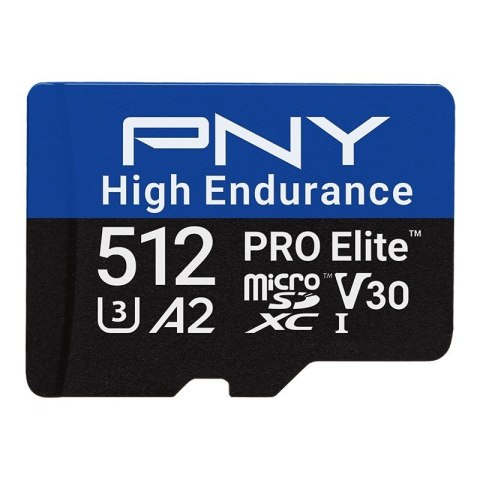 Karta pamięci microSD High Endurance 512G P-SDU512V32100PHE-GE Karta pamięci microSD High Endurance 512G P-SDU512V32100PHE-GE