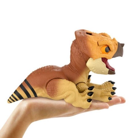 Figurka interaktywna Jurassic World Aquilops Dolores Tryb obrony Figurka interaktywna Jurassic World Aquilops Dolores Tryb obrony