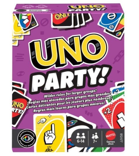 Gra UNO Party Imprezowa refresh Gra UNO Party Imprezowa refresh
