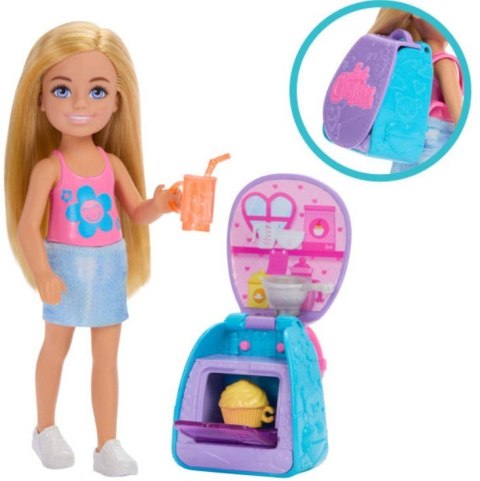 Lalka Barbie Chelsea Plecak z kotkiem Lalka Barbie Chelsea Plecak z kotkiem