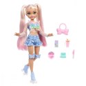 Lalka Barbie Dream Besties Malibu na wrotkach