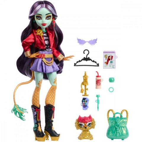 Lalka Monster High Jinafire Long ze zwierzątkiem Lalka Monster High Jinafire Long ze zwierzątkiem
