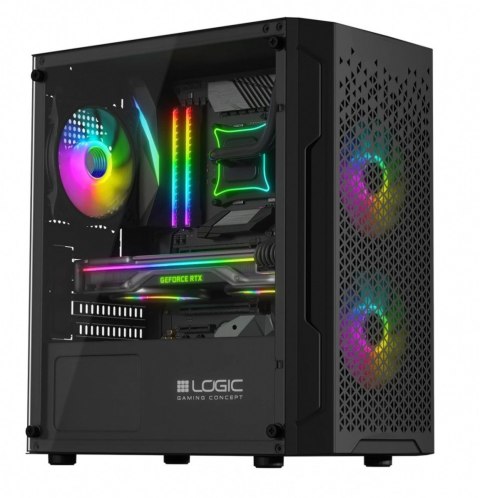 Obudowa komputerowa bez zasilacza Logic Aramis ARGB MINI USB 3.0 Obudowa komputerowa bez zasilacza Logic Aramis ARGB MINI USB 3.0