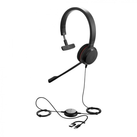 Słuchawki Evolve 20 SE USB-A amp C MS Mono Słuchawki Evolve 20 SE USB-A amp C MS Mono